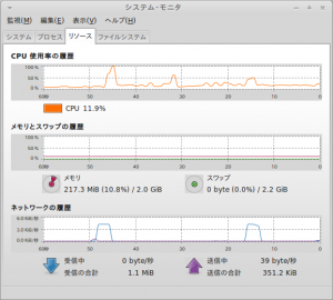 LinuxMint11SystemMoniter